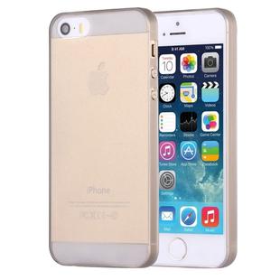 High Quality 0.4mm Ultra Thin Polycarbonate Materials Protection Shell for iPhone 5 & 5S(Grey)