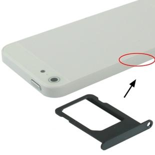 Original Sim Card Tray Holder for iPhone 5(Black)