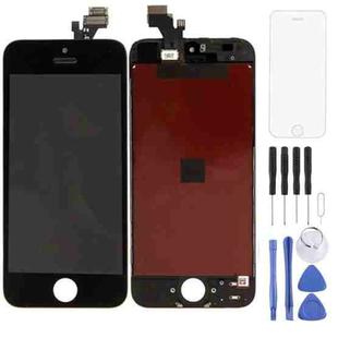 Original LCD Screen for iPhone 5 Digitizer Full Assembly with Frame (Black)