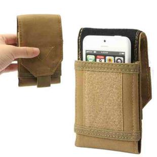 Army Combat Travel Utility Hook and Loop Fastener Belt Pouch Bum Bag Mobile Phone Money(Coffee)