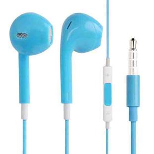 Wired EarPods 3.5mm in-Ear Earphones with Mic & Volume Control for Phones, MP3, Laptop, Computers(Blue)