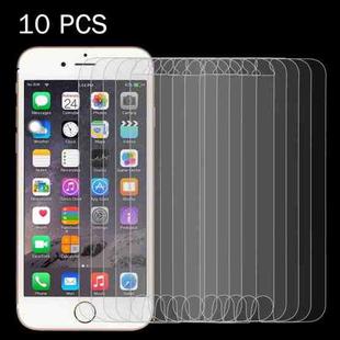 10PCS for iPhone SE 2020 / 8 / 7 / 6 / 6S 0.26mm 9H Surface Hardness 2.5D Explosion-proof Tempered Glass Screen Film