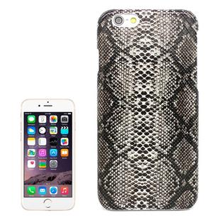For iPhone 6 Snakeskin Pattern Paste Skin Hard Case(Black)