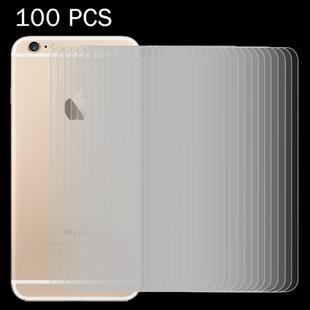 100 PCS for iPhone 6 / 6S 0.26mm Explosion-proof Back Screen Protector Tempered Glass Film