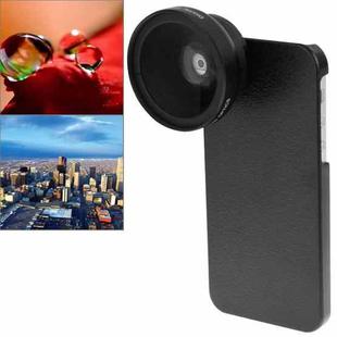 2 in 1 37mm Digital High Definition 0.45X Super Wide Angle Lens + Macro Lens with Phone Cases for iPhone 6 & 6 Plus, 5 & 5S & 5C, 4 & 4S