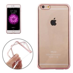 Electroplating TPU Case for iPhone 6 & 6s(Pink)