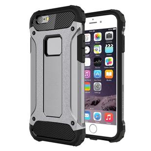 For iPhone 6 & 6s Tough Armor TPU + PC Combination Case(Grey)