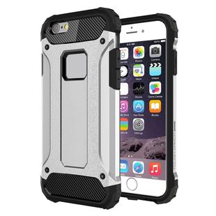 For iPhone 6 & 6s Tough Armor TPU + PC Combination Case(Silver)