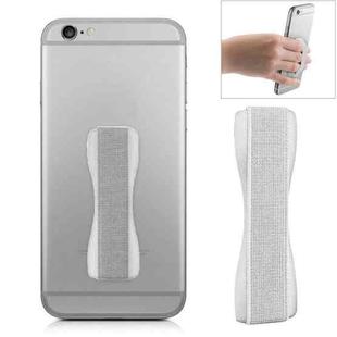 Finger Grip Phone Holder for iPhone, Galaxy, Sony, Lenovo, HTC, Huawei, and other Smartphones(Silver)