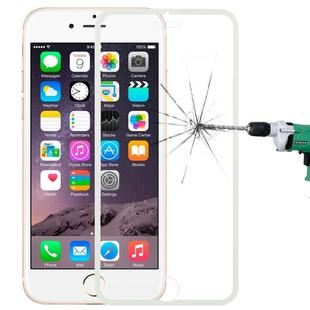 0.3mm Explosion-proof Full Screen Tempered Glass Film for iPhone 6 & 6s(White)
