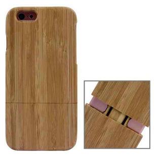 Bamboo Material Case for iPhone 6 Plus & 6S Plus(Yellow)