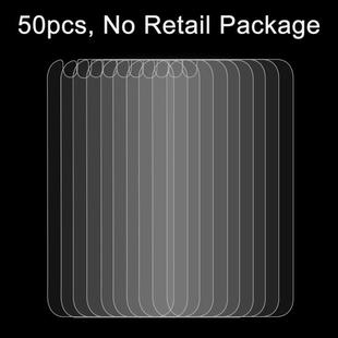 50 PCS for iPhone 6 Plus & 6s Plus 0.26mm 9H Surface Hardness 2.5D Explosion-proof Back Tempered Glass Film, No Retail Package