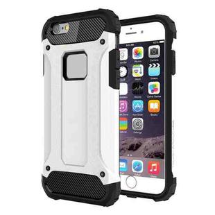 For iPhone 6 Plus & 6s Plus Tough Armor TPU + PC Combination Case(White)