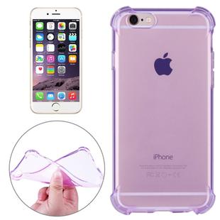 For iPhone 6 Plus & 6s Plus Shock-resistant Cushion TPU Protective Case(Purple)