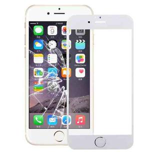 Front Screen Outer Glass Lens with Home Button for iPhone 6s (Silver)