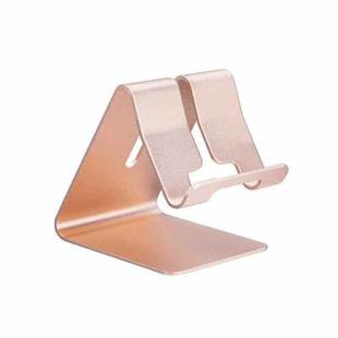 Aluminum Stand Desktop Holder for iPad, iPhone, Galaxy, Huawei, Xiaomi, HTC, Sony, and other Mobile Phones or Tablets(Gold)