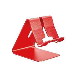 Aluminum Stand Desktop Holder for iPad, iPhone, Galaxy, Huawei, Xiaomi, HTC, Sony, and other Mobile Phones or Tablets (Red)