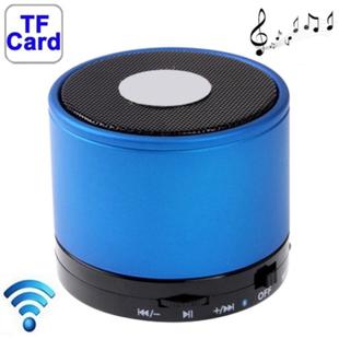 Bluetooth 2.1 Mini Stereo Speaker for iPhone 5 / iPhone 4 & 4S / iPad 4 / New iPad / iPad mini / mini 2 Retina, Built-in Rechargeable Battery, Support TF Card(Blue)