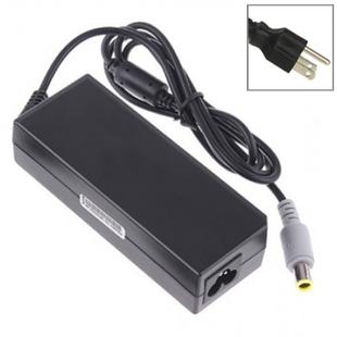 US Plug AC Adapter 20V 4.5A 90W for Lenovo Notebook, Output Tips: 8.0x7.4mm