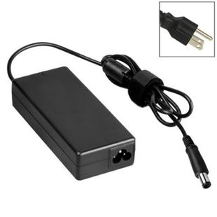 US Plug AC Adapter 19V 4.74A 90W for HP COMPAQ Notebook, Output Tips: (4.75+4.2)x1.6mm(Black)