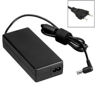 EU Plug AC Adapter 19.5V 4.7A 92W for Sony Laptop, Output Tips: 6.0x4.4mm