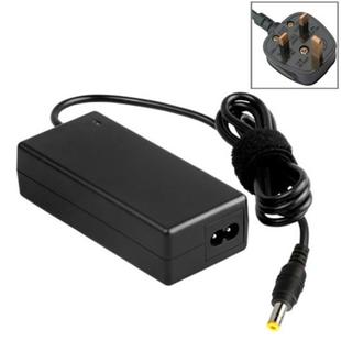 UK Plug AC Adapter 19V 4.74A 90W for Toshiba Laptop, Output Tips: 5.5x2.5mm