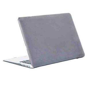 For MacBook Air 13.3 inch A1466 2012-2017 / A1369 2010-2012 Laptop Crystal Hard Protective Case(Grey)