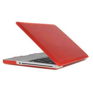 Laptop Frosted Hard Protective Case for MacBook Pro 13.3 inch A1278 (2009 - 2012)(Red)