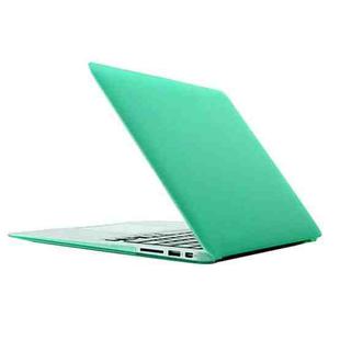 For MacBook Air 13.3 inch A1466 2012-2017 / A1369 2010-2012 Laptop Frosted Hard Plastic Protective Case(Green)