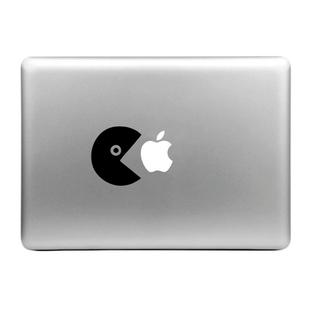 Hat-Prince Eat Apple Pattern Removable Decorative Skin Sticker for MacBook Air / Pro / Pro with Retina Display, Size: S