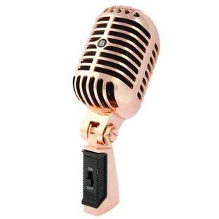Professional Wired Classical Dynamic Microphone, Length: 18cm (Copper)