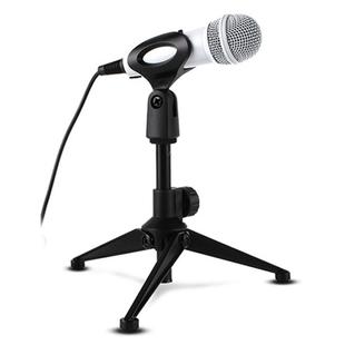 Extendable Adjustable Microphone Tripod Desktop Stand, Height: 19.5-24.5cm, For Live Broadcast, Show, KTV, etc