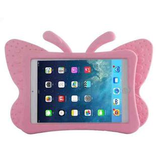Butterfly EVA Protective Case with Holder for iPad mini 3 / 2 / 1(Pink)