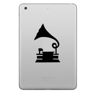 ENKAY Hat-Prince Record Player Pattern Removable Decorative Skin Sticker for iPad mini / 2 / 3 / 4