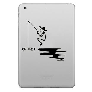 ENKAY Hat-Prince Fishing Pattern Removable Decorative Skin Sticker for iPad mini / 2 / 3 / 4