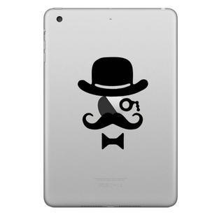 ENKAY Hat-Prince Businessman Pattern Removable Decorative Skin Sticker for iPad mini / 2 / 3 / 4
