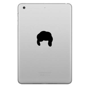ENKAY Hat-Prince Hair Pattern Removable Decorative Skin Sticker for iPad mini / 2 / 3 / 4,Size:S