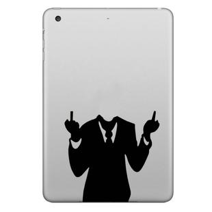 ENKAY Hat-Prince Men in Suits Pattern Removable Decorative Skin Sticker for iPad mini / 2 / 3 / 4