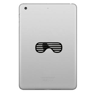 ENKAY Hat-Prince Eyeshade Pattern Removable Decorative Skin Sticker for iPad mini / 2 / 3 / 4