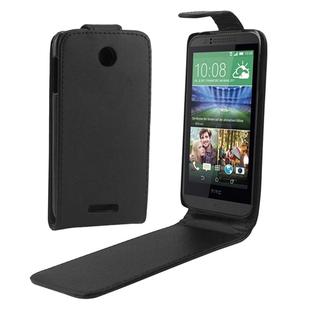 Vertical Flip Magnetic Button PU Leather Case for HTC Desire 510