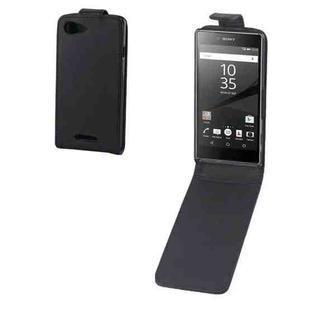 Vertical Flip Leather Case for Sony Xperia E2/E3(Black)