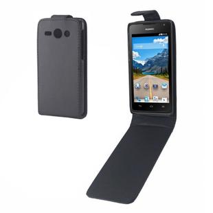 Vertical Flip Leather Case for Huawei Ascend Y530 / C8813(Black)