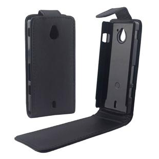 Vertical Flip Leather Case for Sony MT27i / Xperia Sola(Black)