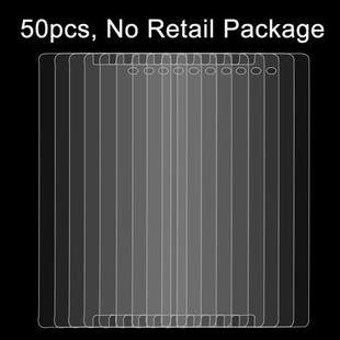 50 PCS for Sony Xperia Z3 / L55T / L55U 0.26mm 9H Surface Hardness 2.5D Explosion-proof Tempered Glass Film, No Retail Package