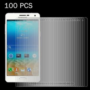 100 PCS for Galaxy A7 0.26mm 9H+ Surface Hardness 2.5D Explosion-proof Tempered Glass Film