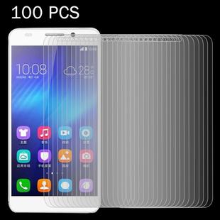 100 PCS for Huawei Honor 6 0.26mm 9H Surface Hardness 2.5D Explosion-proof Tempered Glass Screen Film