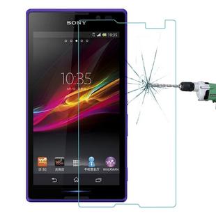 For Sony Xperia C / S39h 0.26mm 9H+ Surface Hardness 2.5D Explosion-proof Tempered Glass Film