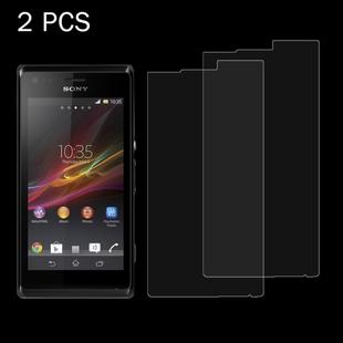 2PCS for Sony Xperia M 0.26mm 9H+ Surface Hardness 2.5D Explosion-proof Tempered Glass Film
