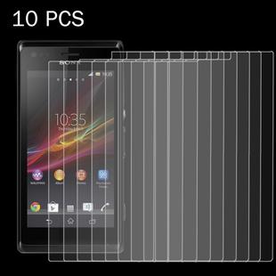 10PCS for Sony Xperia M 0.26mm 9H+ Surface Hardness 2.5D Explosion-proof Tempered Glass Film