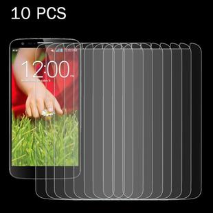 10 PCS for LG G2 mini / D620 0.26mm 9H Surface Hardness 2.5D Explosion-proof Tempered Glass Screen Film